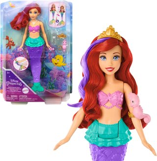 Mattel Disney Ariel Sirena Nadadora Muñeca