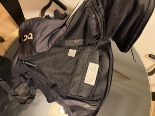 Mochila de viaje On Running Negra