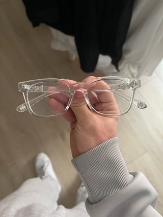 Gafas Chrome Hearts transparentes