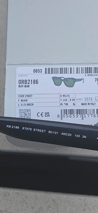 Gafas de Sol 2186 Negras
