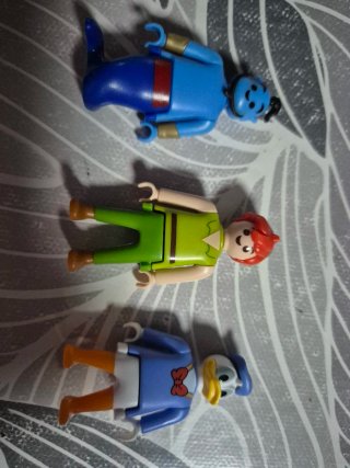 Playmobil Disney,Genio, Peter Pan, Donald