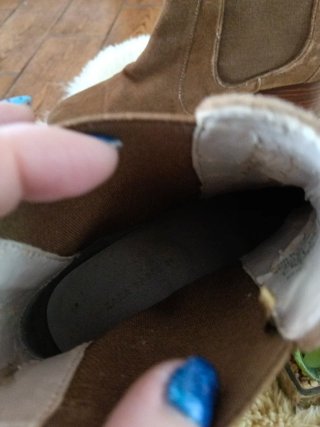 Botines de ante Zara