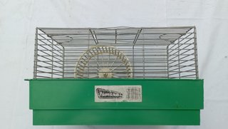 Jaula para hámster con rueda