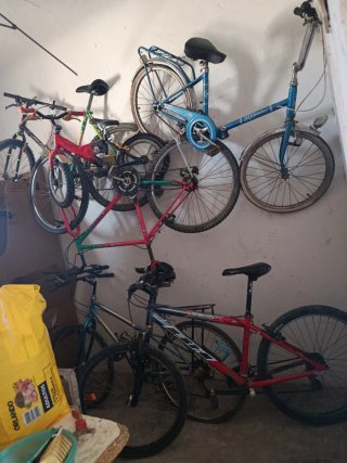 Lote de 5 bicicletas
