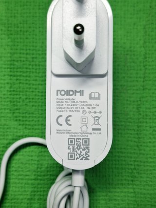 Cargador Original Aspirador Roidmi F8 Storm nuevo