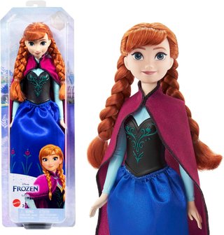 Mattel Disney Frozen Anna Muñeca de Moda
