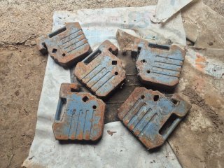 Contrapesos para tractor