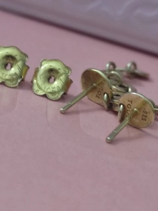 Pendientes Tous Plata Vermeil Oro