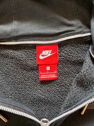 Chaqueta Nike Air Negra Niño/Mujer