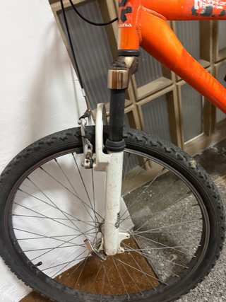 Bicicleta de Montaña Naranja