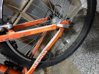Bicicleta de Montaña Naranja