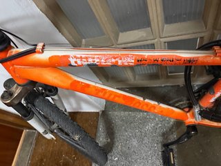 Bicicleta de Montaña Naranja
