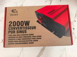 Inversor de Onda Sinusoidal Pura EZA 2000W