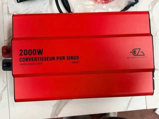Inversor de Onda Sinusoidal Pura EZA 2000W