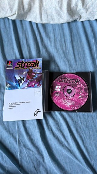 Streak hoverboard Racing PS1 PAL