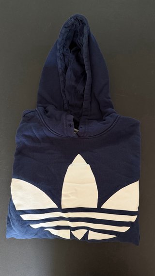 Sudadera Adidas Azul con Logo