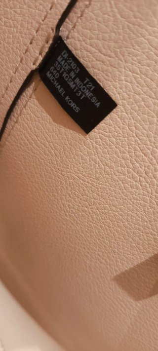 Bolso Michael Kors Rosado y Dorado