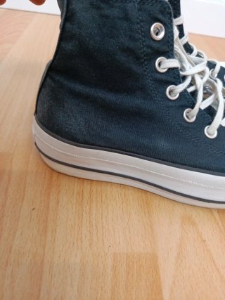 Zapatillas Converse Plataforma Negras Talla 37.5