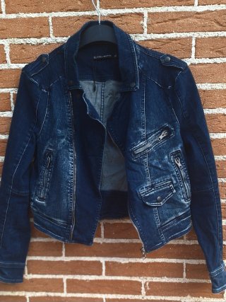 Chaqueta Vaquera Zara Woman