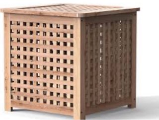 Mesa auxiliar baúl IKEA HOL (Madera de acacia)