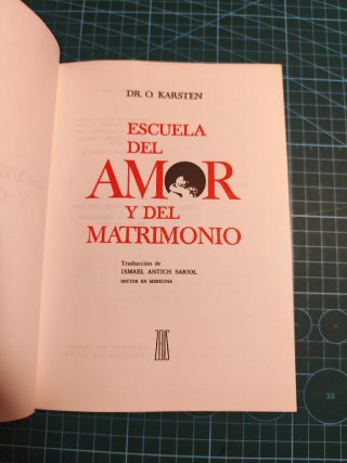 Escuela del amor y del matrimonio (Dr. O. Karsten)