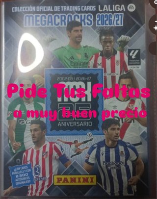 Álbum Megacracks 2026/27 Panini