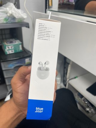 Auriculares Bluetooth Blue Star Blancos
