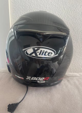 Casco moto Integral X-lite X-802R ultra carbon.
