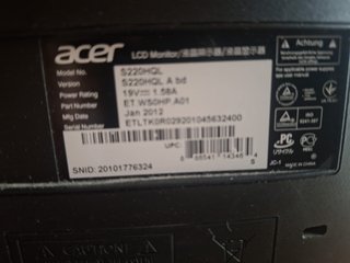 Pack 2 Monitores PC 22 Lenovo y Acer
