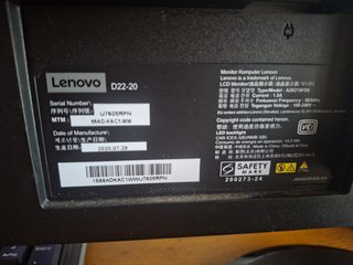 Pack 2 Monitores PC 22 Lenovo y Acer