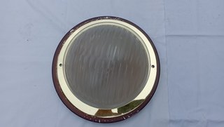 Plafón clásico de cristal y metal