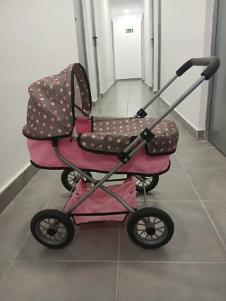 Set de Juguetes para Bebé: Carrito, Cuna y Trona