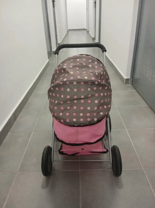 Set de Juguetes para Bebé: Carrito, Cuna y Trona