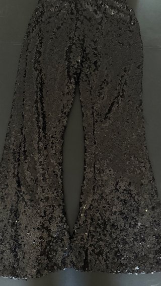 Pantalón de Lentejuelas Negro