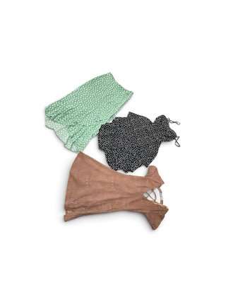 Lote de 3 prendas: Vestido mono falda