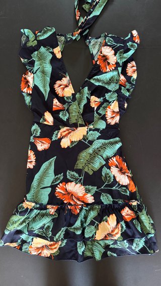 Vestido Corto Floreado