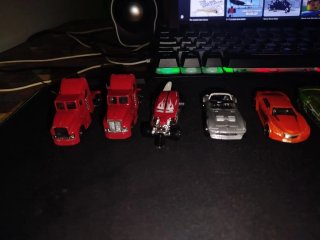Coches de Juguete con caja para almacenarlos