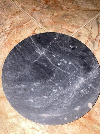 Plato de Mármol Circular