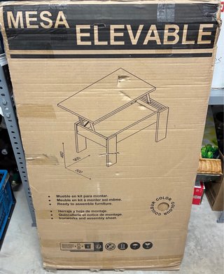 Mesa elevable GALA 90x50cm marca CHS.