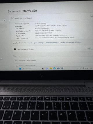 Ordenador Portátil HP EliteBook i5 8ª Generación