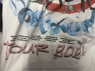 Camiseta Travis Scott Tour 2024 Madrid XL
