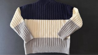 Jersey de punto multicolor