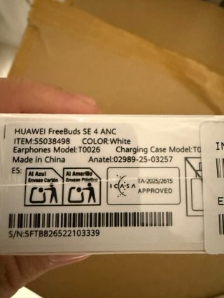 Auriculares Huawei FreeBuds SE 4 ANC