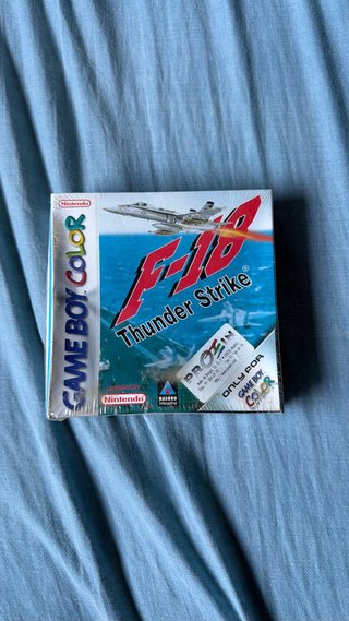F-18 Thunder Strike precintado Game Boy Color