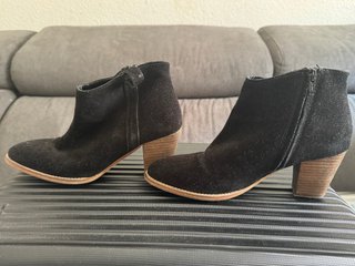 Botines Mango Negros