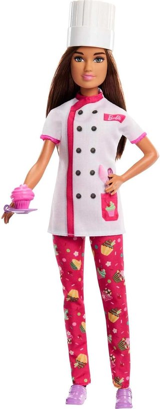 Barbie Tú Puedes Ser Chef Pastelera + Accesorios