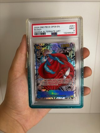 Buggy Manga Alternate Art OP09-051 PSA 9