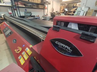 Mesa de Impresión Plana UV Coral CABEZALES NUEVOS