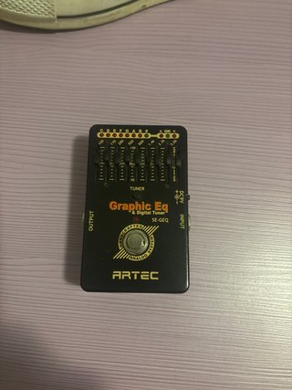 Pedal Ecualizador y Afinador Artec SE-GEQ