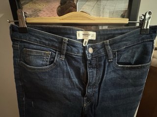 Vaqueros Mango Azules